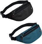 2 Packs Fanny Packs for Men and Wom