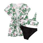 Baby Wetsuit Three Piece Leaf Print