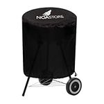 Noa Store BBQ Grill Cover | 210D Gas Grill Covers Heavy Duty Waterproof Used AS Smoker Cover, Gas Stove Cover, Griddle Cover, Kettle Grill Cover and Gas Stove Cover | 18inch D, 18inch H