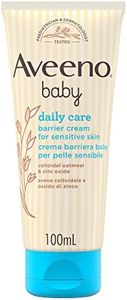 Aveeno Baby Daily Care Crema Barriera, Crema corpo neonato e bambino, Crema viso bambini con Avena e Ossido di Zinco, Crema cambio pannolino contro le irritazioni, 100 ml
