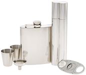 Gorham That's Entertainment Flask/Cigar Set, 5-Piece