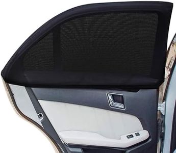 2 Pcs Pare Solaire Voiture Bébé,Chaussette Voiture Pare Soleil Protection UV,Universel Voiture Pare Soleil pour Vitres Latérales,Protection Solaire Fenêtre de Voiture,Protège Enfants et Animaux