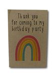 Birthday Wildflower Seed Packets x 10 - Eco Plastic Free Party Bag Fillers - PRIME UNPERSONALISED QUICK DISPATCH RAINBOW