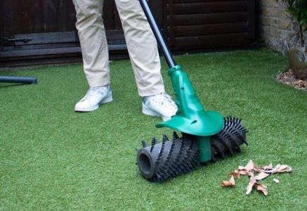 Eckman Artificial Grass Power Brush – Electric Lawn Sweeper