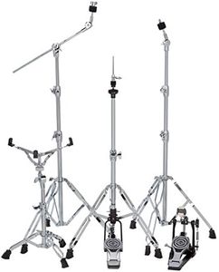 ddrum RXDP RX Series Double Bass Drum Pedal Hardware Pack -inch Chrome