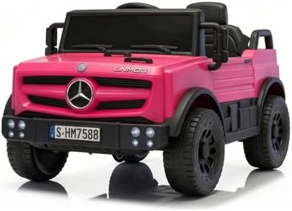Kids Cars, 12V Ride on Car, Electric Car for Kids with Parent Remote Control, LED Headlights, Music Player,Bluetooth