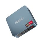 TRIGKEY S5 Pro Mini Computer AMD Ryzen 7 5800H（Up to 4.0GHz） 16G DDR4+500G SSD | 6Core 1600MHz HD graphics | WIFI-6 | BT 5.2 | DP+HDMI | Type-C | Mini PC