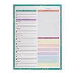 Student Planner, Eco Friendly Undated Weekly A4 Pad. Top Priorities, To Do Lists, Shopping List, Meal Planner. Stationery for University Students or Home.