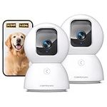 CINMOORE Indoor Pet Camera 2Pack