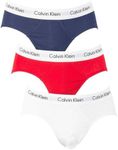 Calvin Klein Men's Hip Briefs, Whit