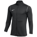 NIKE Mens Dri-fit Park Jacket, Black/White/White, M EU