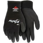 Ninja Ice Gloves, Black, Large
