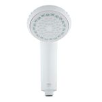 Mira Response Adjustable 4 Spray Mode Shower Head Grey/White