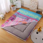 Futon Floor Mattress Cover with Zipper, Futon Covers Full Size Machine Washable Soft Skin-Friendly Tatami Mattress Cover Dustproof Cover for Bedroom