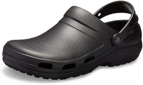 Crocs unisex adult Specialist Ii Clog, Black, 12 Women 10 Men US