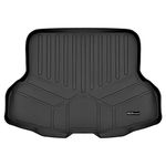 SMARTLINER All Weather Custom Fit Black Cargo Liner Mat Compatible with 2021-2024 Acura TLX (Fits FWD (Front Wheel Drive) and AWD (All Wheel Drive) Models)