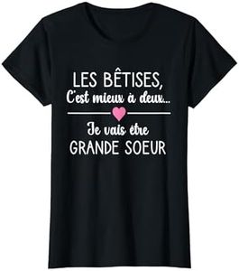Future Grande Sœur 2025, Je Vais être Grande Soeur 2025 T-Shirt
