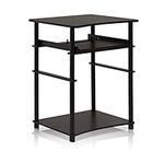 Furinno Home Laptop Notebook Computer Desk, Study Desk, Writing Desk, Espresso/Black