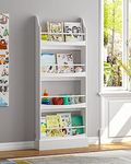 UTEX Kids Bookshelf,4 Tiers Childre