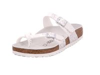 Birkenstock Kids Mayari Sandal Silver Birko-Flor Size 32 N EU / 1-1.5 N US Little Kid