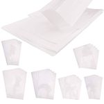 KINBOM 30PCS Sublimation Shrink Wrap Film Heat Shrink Wrap Bags White Shrink Wrap Tube for Mugs and Blanks Sublimation(6 Different Sizes)