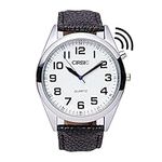 Big and Clear English Voice Talking Watch for Blind, Visually impaired or Elderly. (Black)