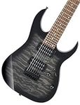 Ibanez GIO RG Series GRG7221QA-TKS - 7 String Electric Guitar - Transparent Black Sunburst