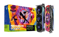 Zotac Gaming Geforce Rtx 4070 Ti Amp Airo Gddr6X 12Gb 192Bit Pcie 4.0 with Ice Storm Cooling 2.0 Spectra Lighting 2.0 & 3 Years Warranty + 2 Years Extended Warranty - Spiderman Edition - Pci_E_X8