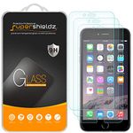 [3-Pack] iPhone 6 Plus / 6S Plus Tempered Glass Screen Protector, Supershieldz Anti-Scratch, Anti-Fingerprint, Bubble Free, Lifetime Replacement Warranty