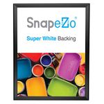 SnapeZo Poster Frame 22x28, Black, 1.25 Inch Aluminum Profile, Front-Loading Snap Frame, Wall Mounting, Professional Series