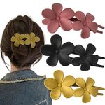 Alligator Clip For Women Flower