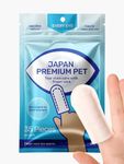 Japan Premium Pet Cat & Dog Eye Wipes | Tear Stain Remover | Dog Eye Wipes for Gunky Eyes | Finger Pads | Alternative to Dog Eye Drops | 35 Count