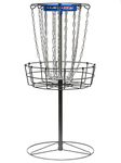 DGA Mach Shift 3-in-1 16 Chain Portable Practice Disc Golf Basket - Blue