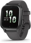 Garmin Venu Sq 2, AMOLED GPS Smartwatch with All-day Health Monitoring and Fitness Features, Sports Apps and More, Square Design Smartwatch with up to 11 days battery life, Shadow Grey