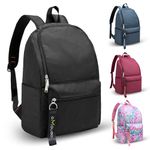 OMOUBOI Casual Backpack, Laptop School Travel Backpack for Women & Men, Superbreak Backpack Fits Tourism Business (Black)