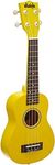 Kala Ukadelic ‘UK-Taxi Cab’ Soprano Ukulele, taxicab yellow