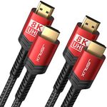 8K HDMI Cable 2 Pack 6ft, JSAUX 48G