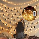 FULEN Fairy Lights for Bedroom,33ft 100LEDs Warm White Indoor LED String Lights USB Powered,Twinkle Lights for Teens Bedroom Decor Starry Lights, Wedding Holidays Decoration