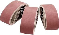 Aluminium Oxide Sanding Belts 40 x 303 mm Sanding Belt for Polishing Metal Wood Grits 3 x 40/80/120/180/320, Sanding Belt Set, for Belt Sanders, Hand Sander Sanding Belt 15 Pieces