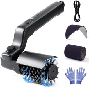 Electric Grill Brush for Outdoor Grill - Cordless Rechargeable BBQ Cleaner with 7-Angle Adjustable Head, 2600mAh Power Rotary Grill Cleaning Brush for Gas Charcoal Grates