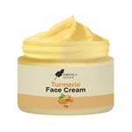 Turmeric Face Cream, Moisturizing, Glowing and Hydrating (50g) Ideal For All Skin Types by Oreola Naturals