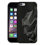 VIDO Exclusive Soft Back Case Cover for iPhone 6/6s (Shock Proof |360 Degree Complete Protection)