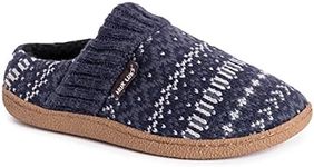 MUK LUKS Men's Marcel Slipper, Dark