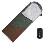 KingCamp 3-4 Season Sleeping Bag For Adults, Warm & Cool Weather, Lightweight,Waterproof Indoor & Outdoor Use for Adults for Hiking, Backpacking and Camping