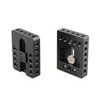 CAMVATE Universal Top Cheese Plate + Camera Base Plate for DIY DSLR Camera Cage Rig