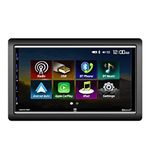 7-Inch Double-DIN in-Dash Digital Media Receiver with Bluetooth, Apple CarPlay, and Android Auto