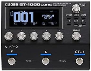 BOSS GT-1000CORE Guitar Effects Processor in a Compact Pedal | Unlimited Sound Creation | Unmatched Sound Quality with 32-Bit AD/DA | 32-Bit Floating-Point Processing | Cutting-Edge AIRD Technology