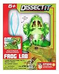 Top Secret Toys Dissect It: Frog Lab - STEM Toy - Synthetic Dissection Kit - Realistic and Safe, Kid Friendly!, Green