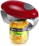 Electric Jar Opener for Weak Hands, Powerful Automatic Jar Opener Tool Fits Almost All Lid Sizes for Weak Hands, Auto-Off Bottle Opener for Seniors with Arthritis