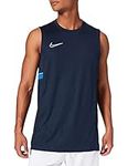 Nike DB4358 M NK DF ACD21 TOP SL Vest Mens Obsidian/White/Royal Blue/White 2XL